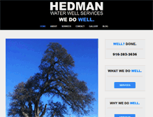 Tablet Screenshot of hedmandrilling.com